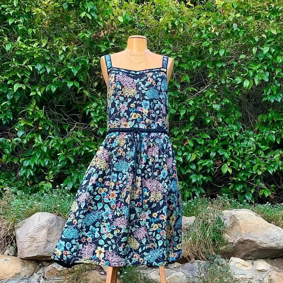 Johnny Was | Dresses | Johnny Was Silk Tank Square Neck Dress | Poshmark